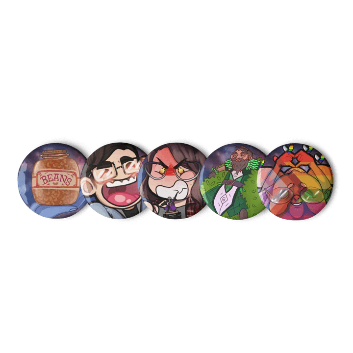 Emote Pin Set #1 product image (3)