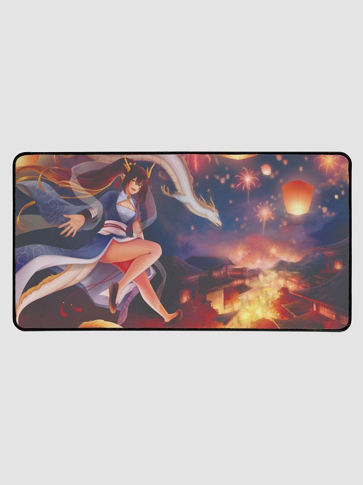 Happy Year of the Dragon Desk Mat 15.5