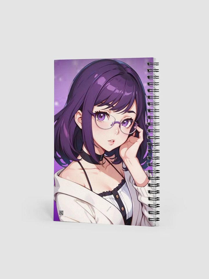 (PURPLE WAIFU) K Spiral Notebook product image (2)