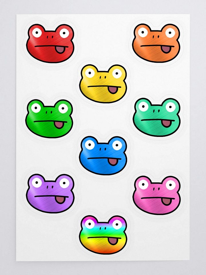 Froggy Bit Badge Stickers product image (2)
