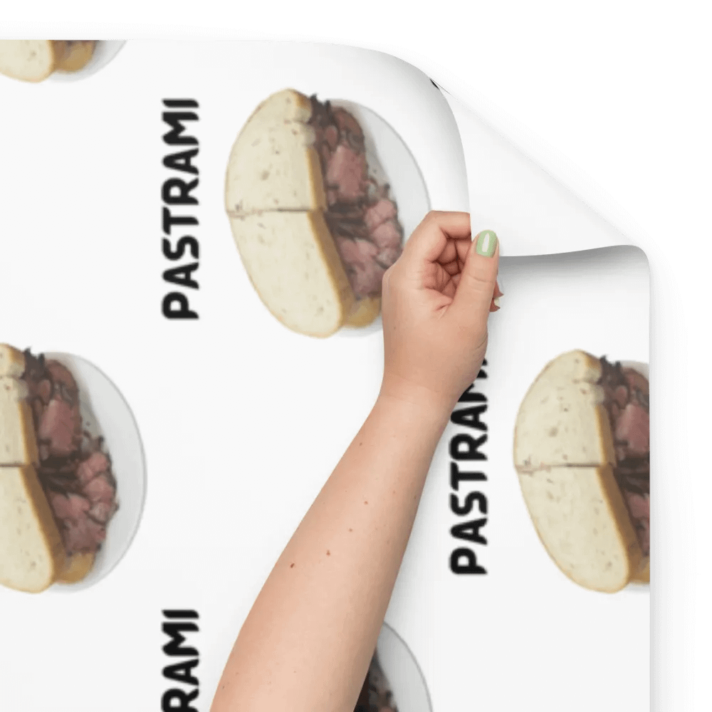 Jason's Favorite Foods Wrapping Paper product image (9)