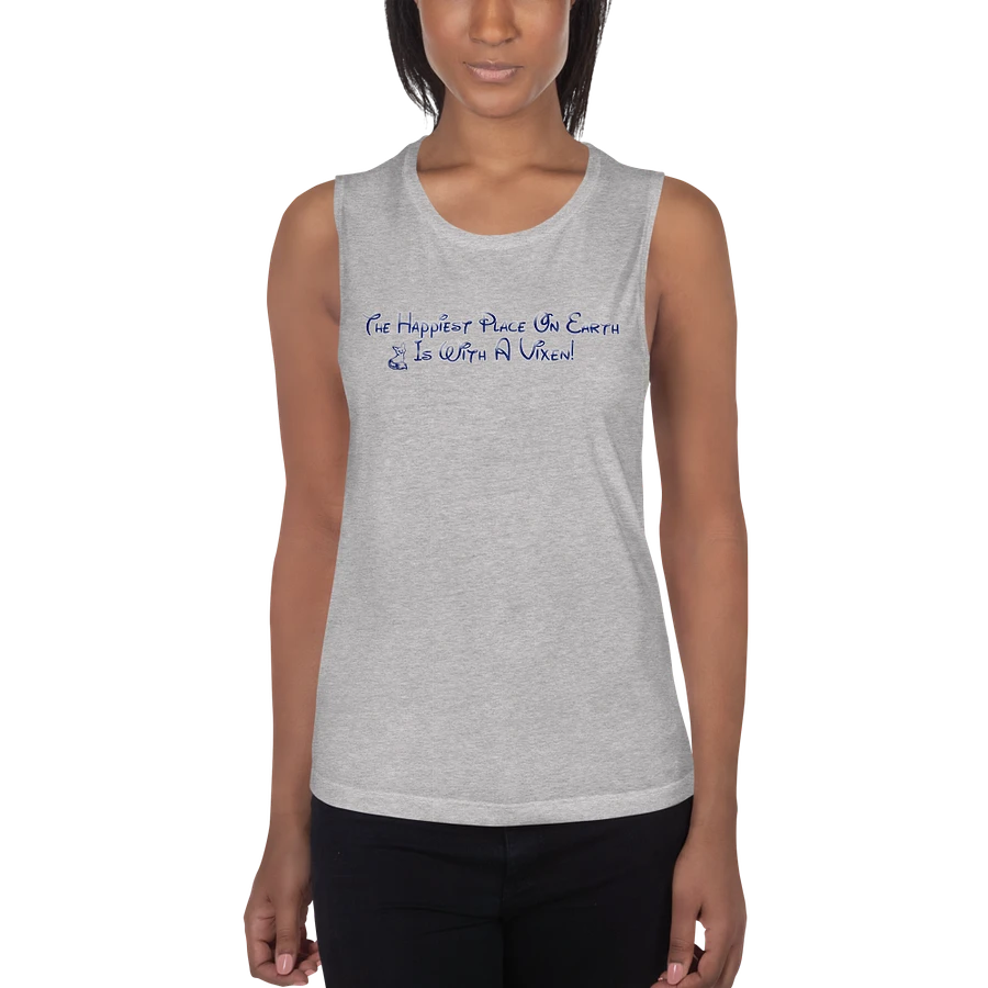 Happiest Place On Earth Is With A Vixen Flowy Tank Top product image (13)