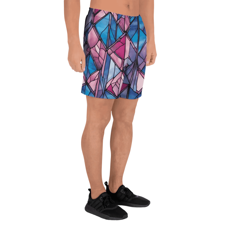 Geometric Glass Mosaic Athletic Shorts product image (6)