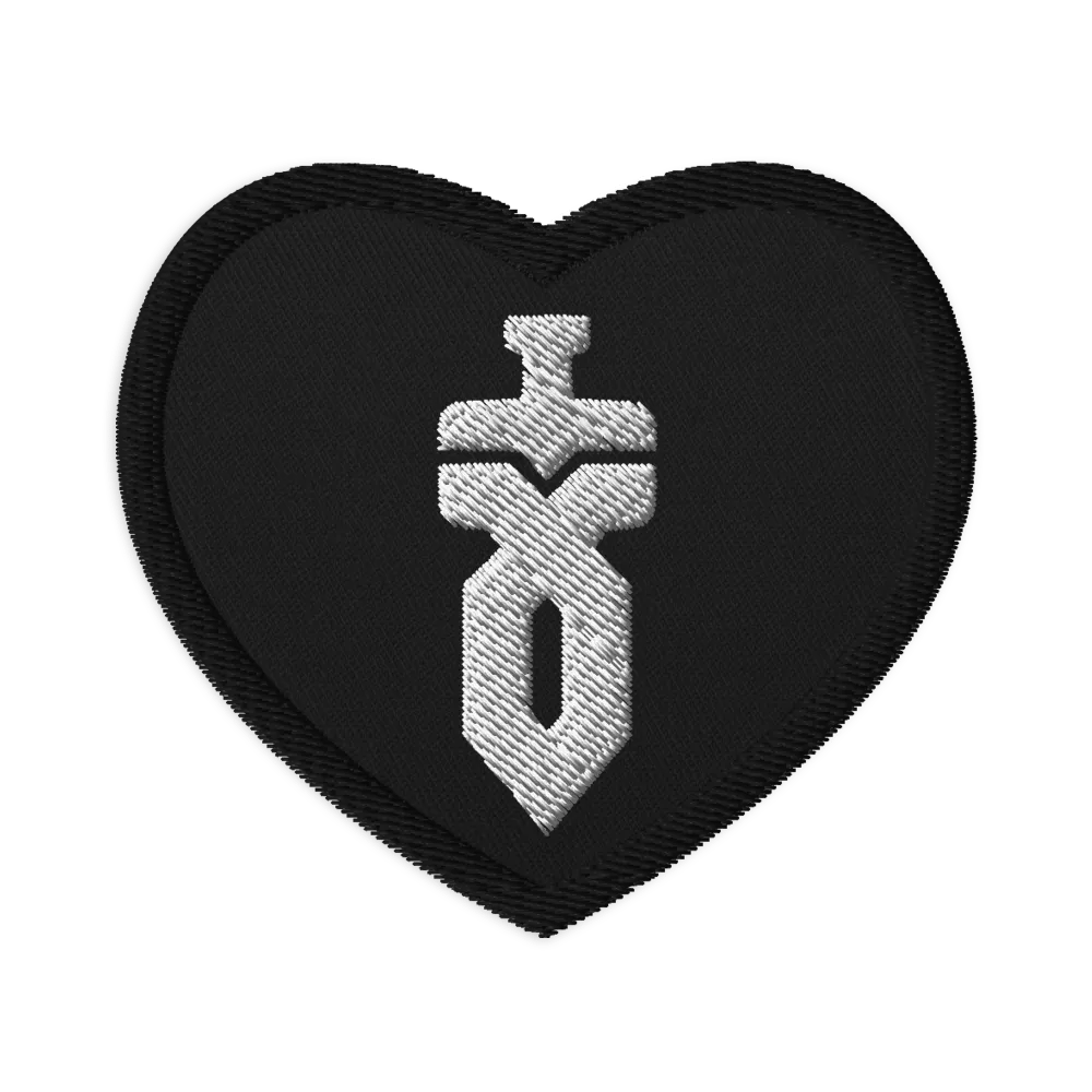 Heart Patch (White Logo) product image (1)