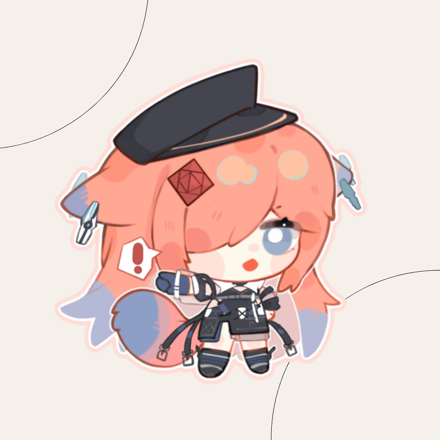 [FROSTY] 7 Frost/Cyber Fox Sticker product image (5)