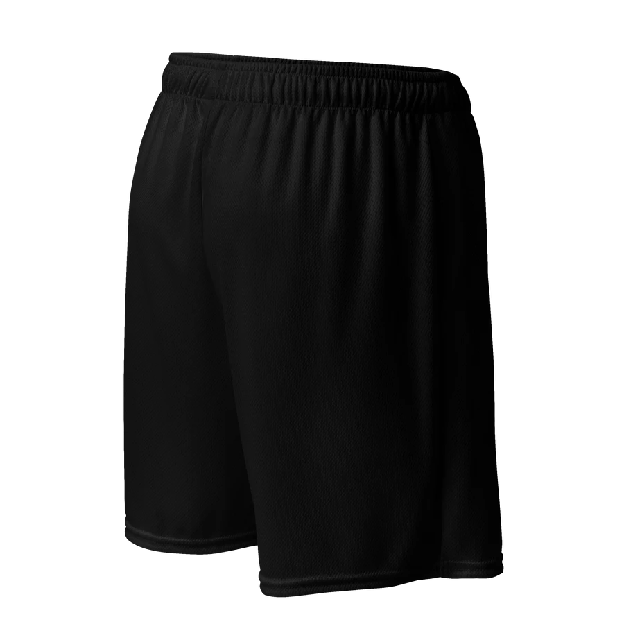 ECLIPSE - BLACK Unisex Recycled Mesh Shorts product image (18)