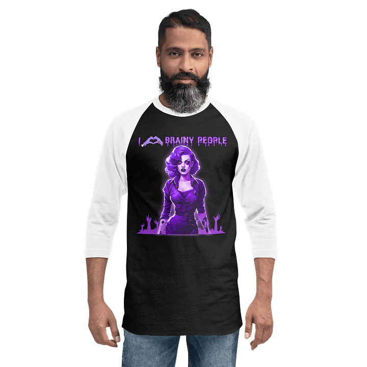 Brainy Love Expression Raglan Tee product image (12)