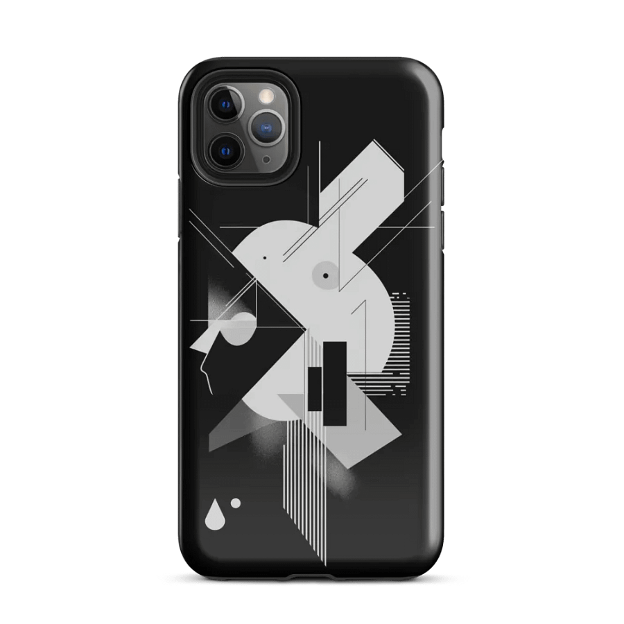 Abstract Persona 002 (Black) (Iphone Tough Case) product image (2)