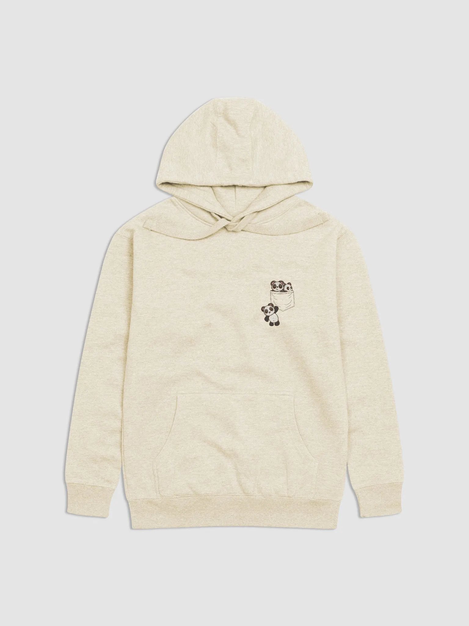 Pocket Of Pandas Cotton Premium Hoodie product image (1)