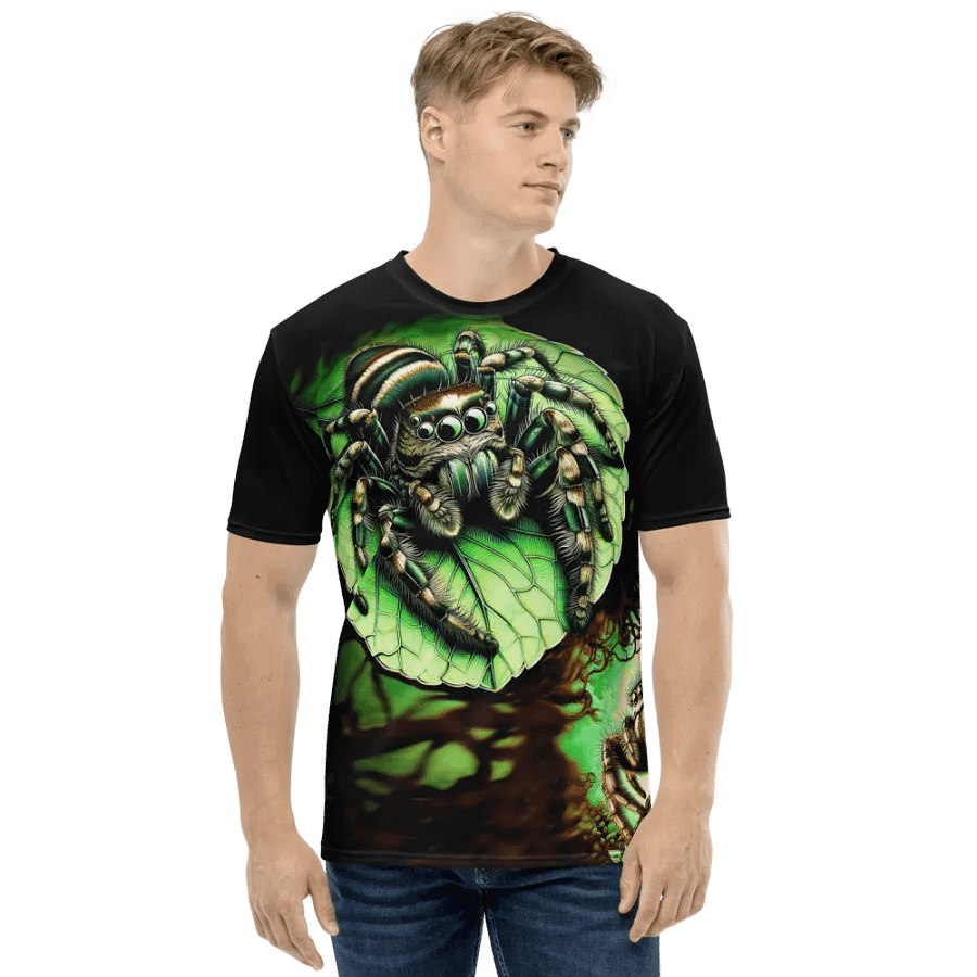 All over print Jumping spider T-shirt product image (3)