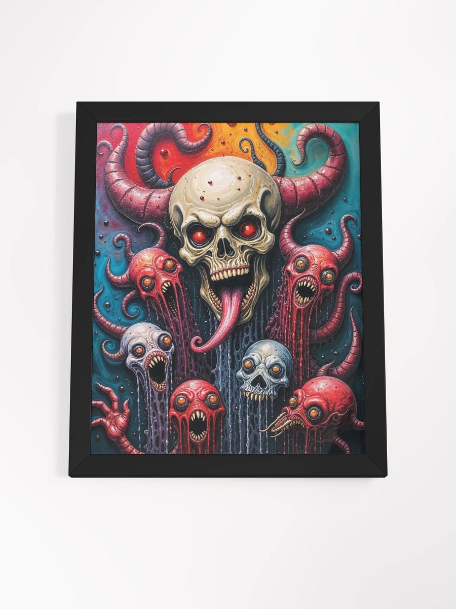 Eldritch Skulls Framed Print product image (20)