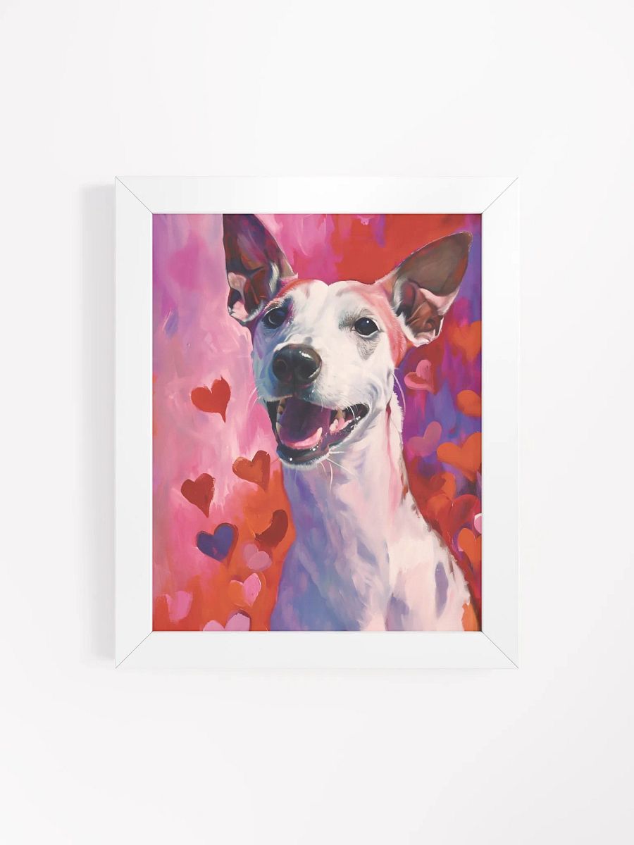 Joyful Whippet Love - Framed Matte Poster product image (4)