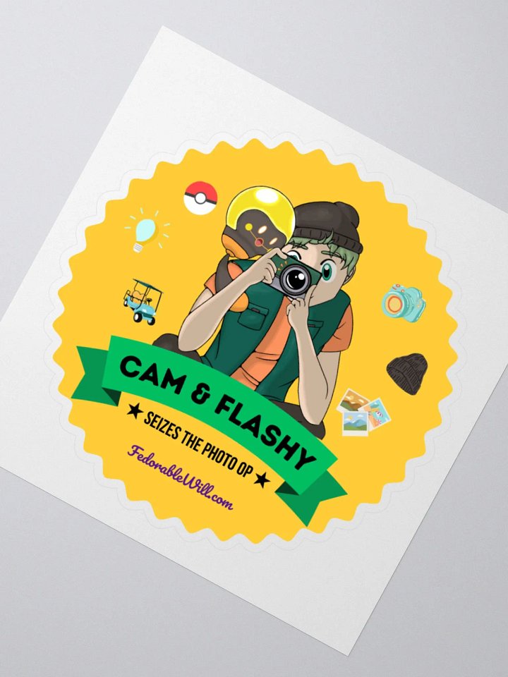 SSQ Sticker: Cam & Flashy product image (4)