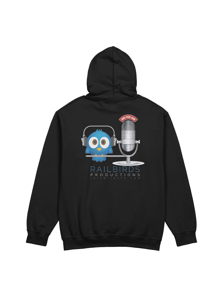 Black Railbirds classic hoodie product image (2)