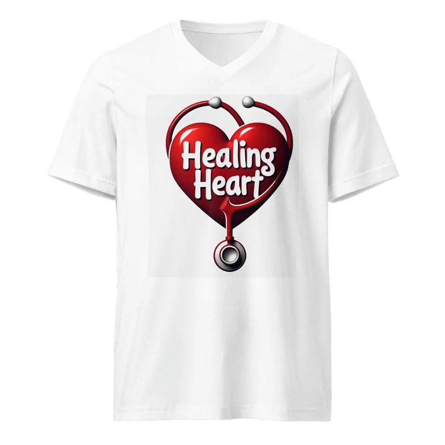 Healing Heart V-Neck Tee product image (1)
