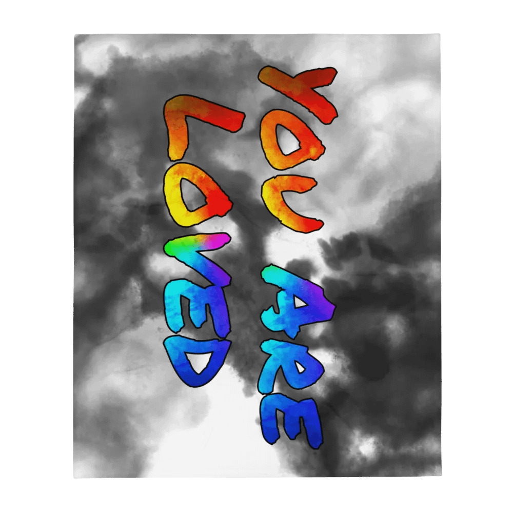 Your are loved blanket product image (1)
