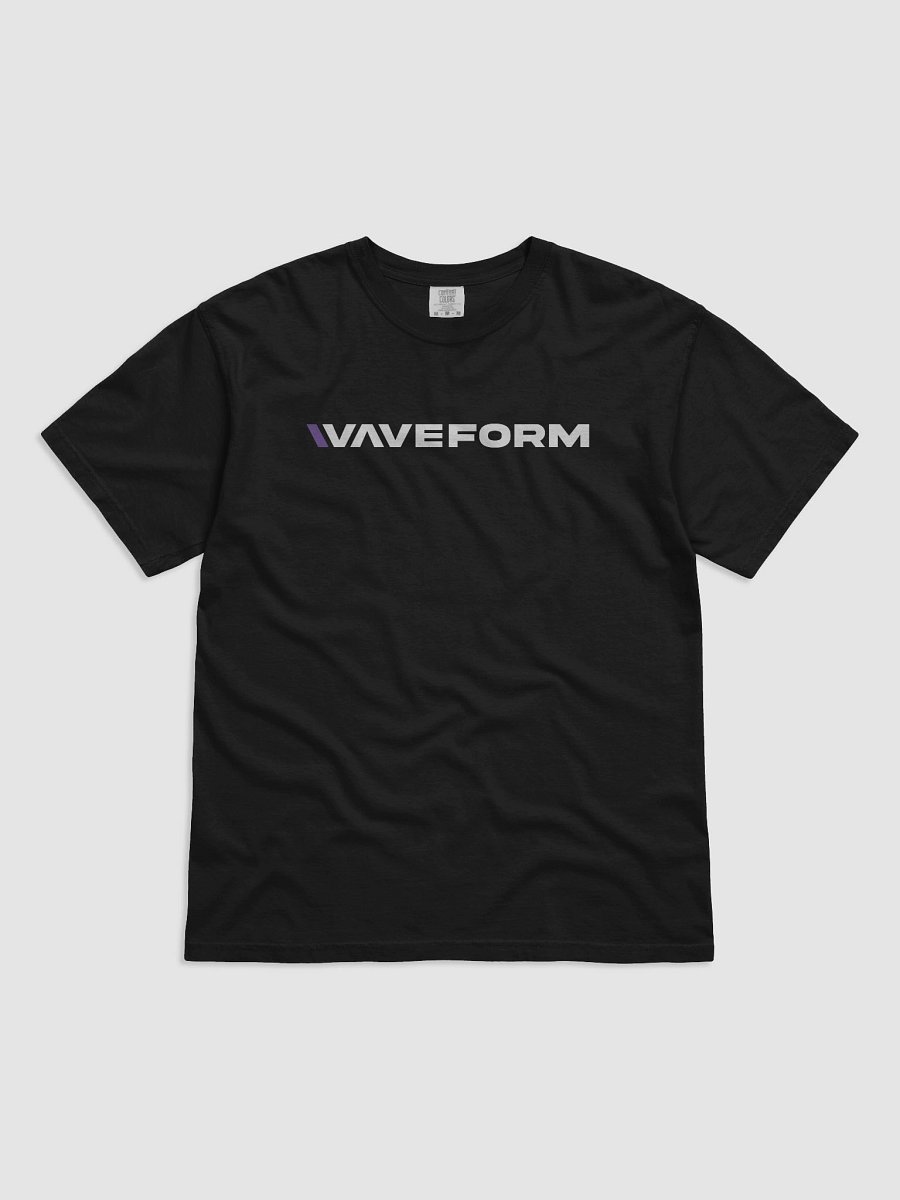 WAVEFORM T-SHIRT WHITE LOGO product image (1)