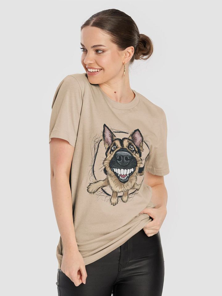 German Shepherd scribble drawing product image (2)