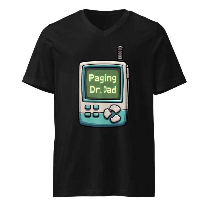 Dr. Dad Pager V-Neck Tee product image (1)