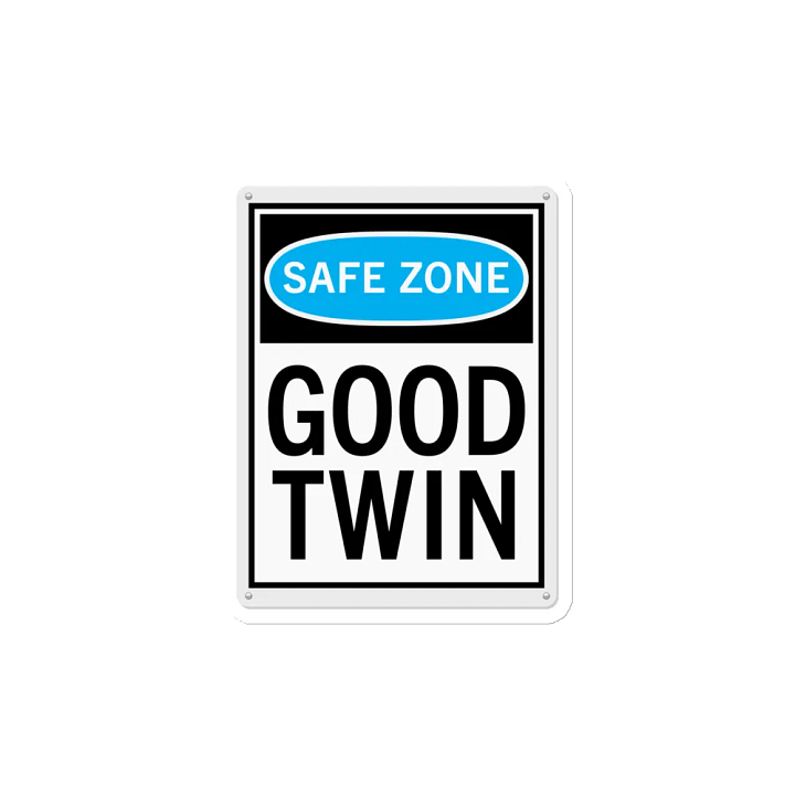 Safe Zone: Good Twin Die-Cut Magnets product image (2)