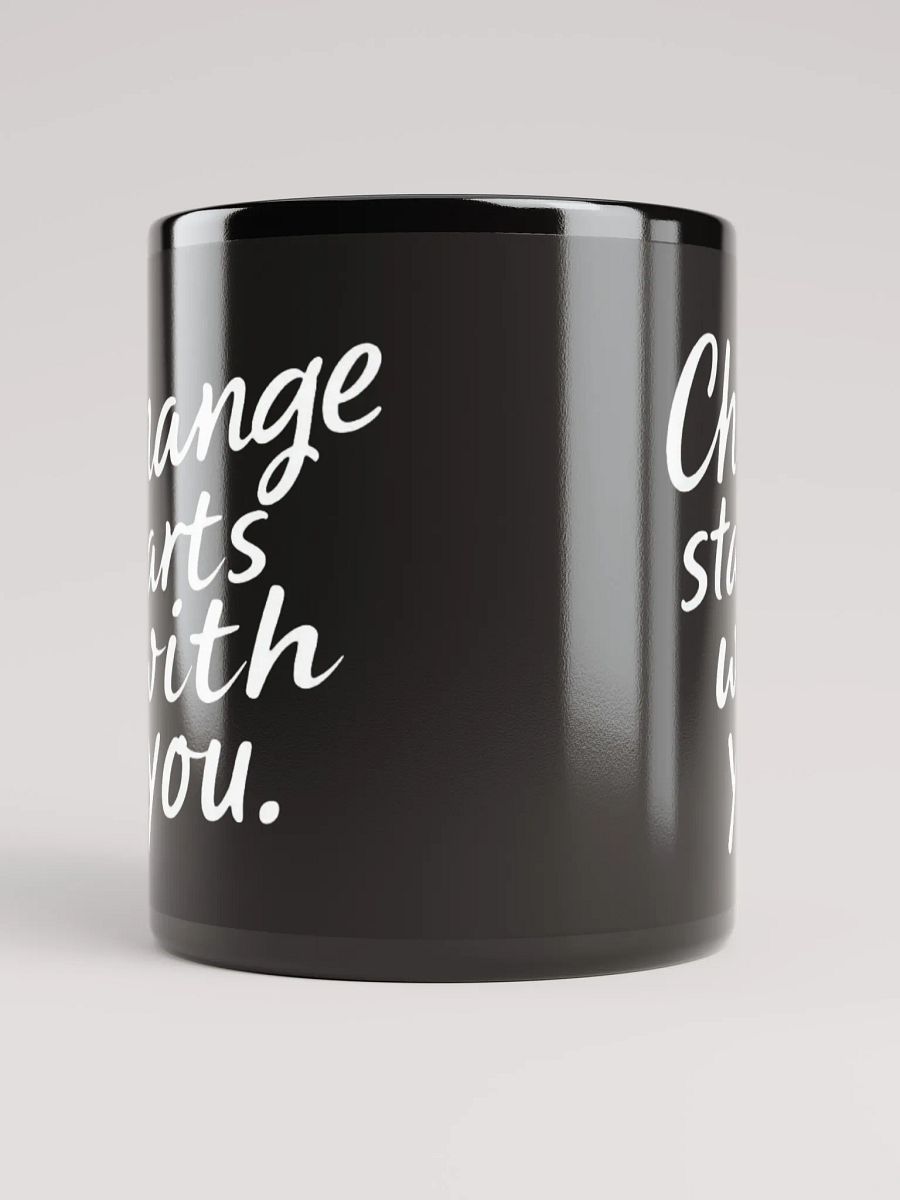 Transform Your Life and the Planet with Leonardo DiCaprio’s Powerful Message:   Change Starts With You – Inspirational Mug for True Fans product image (5)