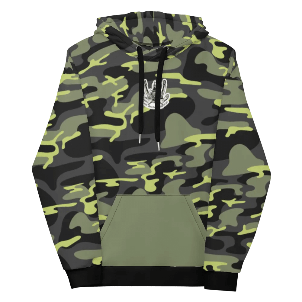 Green Camouflage Anchor Hoodie product image (9)
