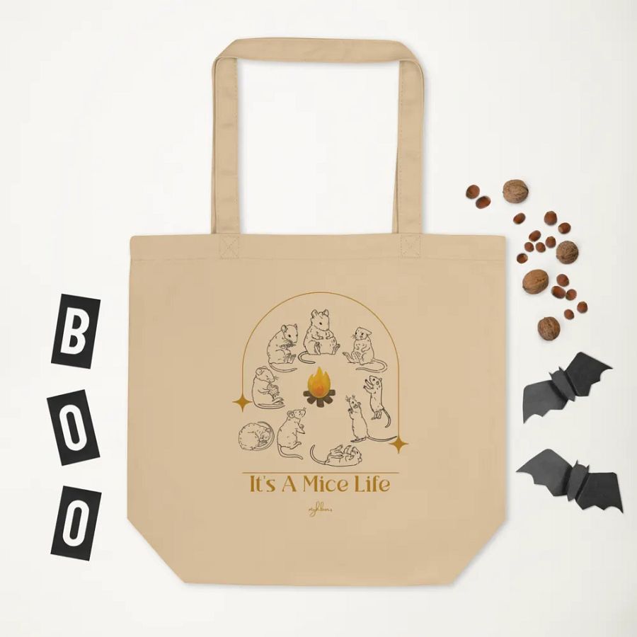 It's A Mice Life Eco Tote Bag product image (5)