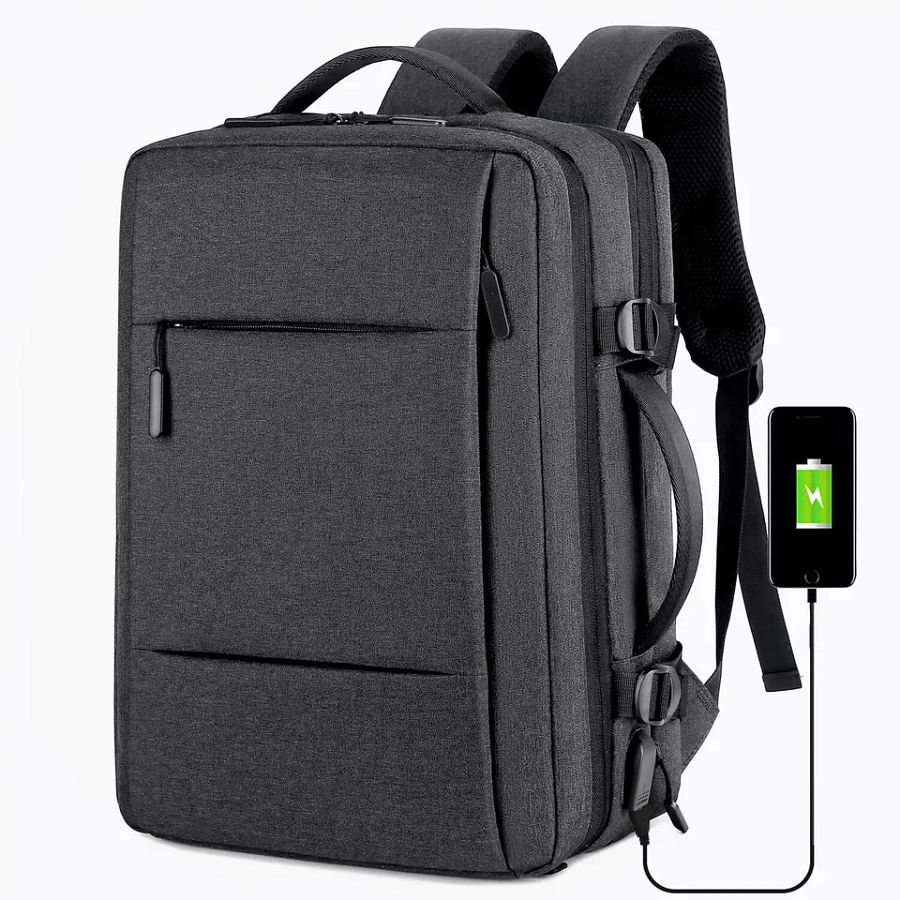 Expandable Carry on Backpack Extra Large Travel Backpack Weekender Backpack product image (8)