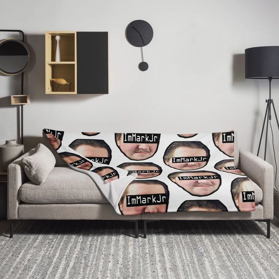 The MarkJr Throw Blanket product image (7)