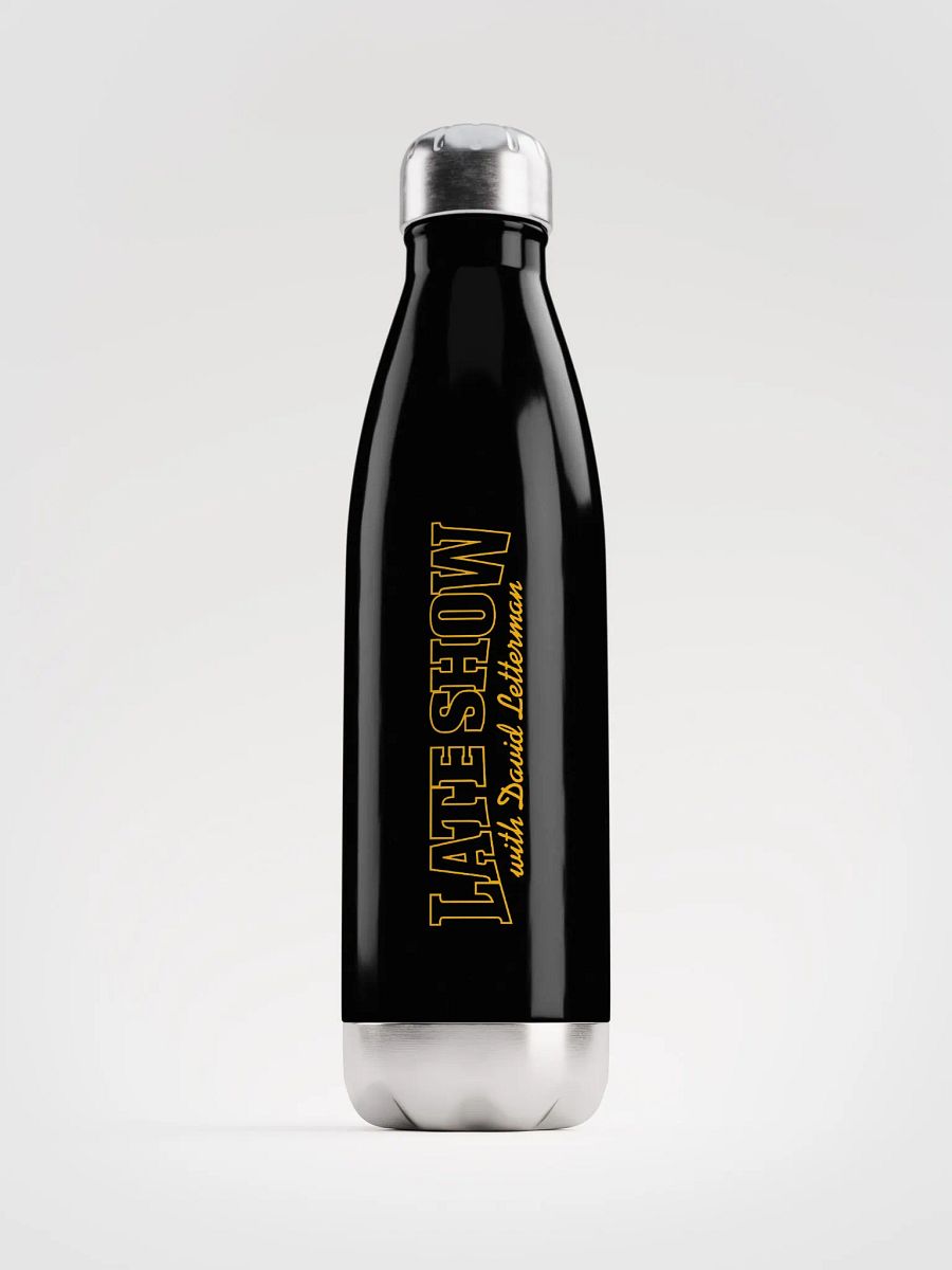 Late Show With David Letterman Water Bottle product image (3)