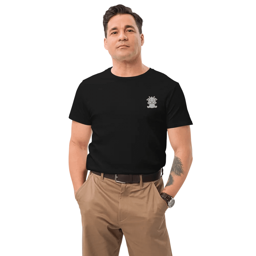 WHITE LOGO Premium T-Shirt product image (6)