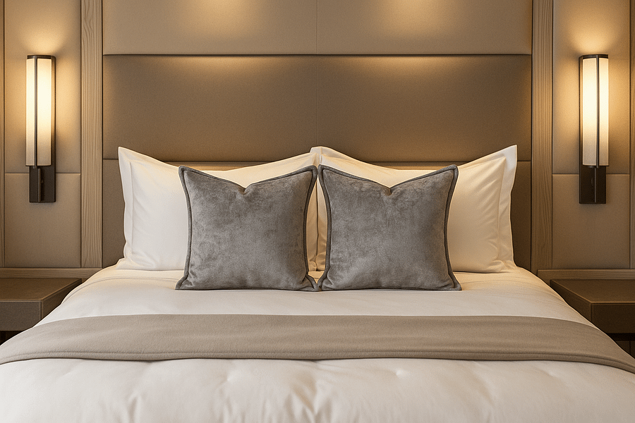 Decorative Crushed Velvet Throw Pillow Cover - Individual | Silver product image (3)