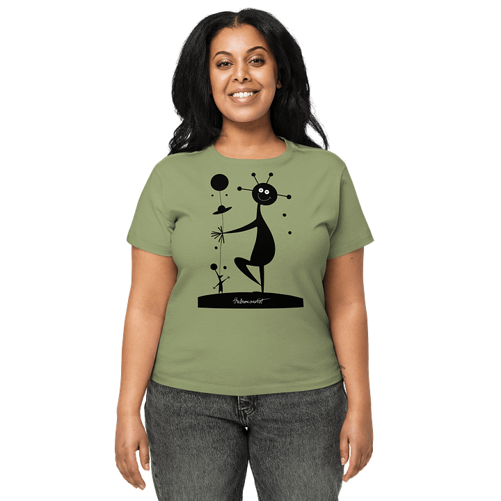 Cotton Heritage Women's High-Waisted Tee product image (1)