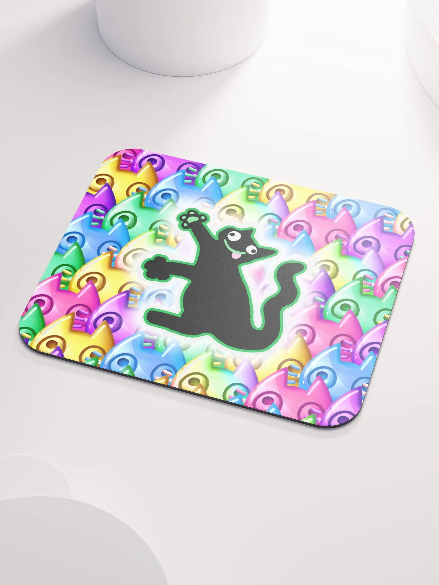 Mousepad - Derpcat with his fans product image (4)