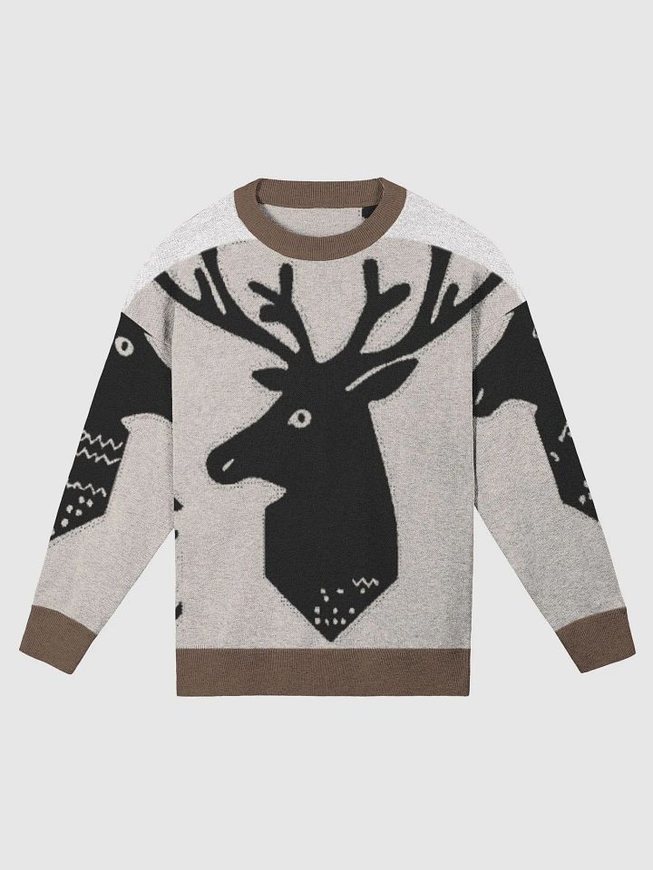 Cozy Reindeer Jacquard Sweater product image (2)