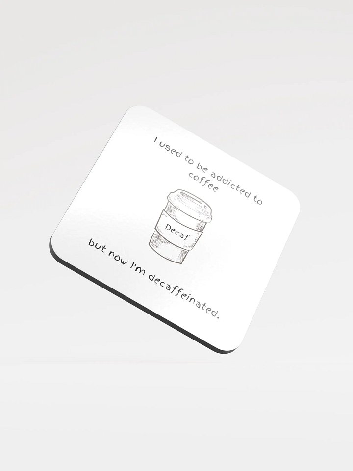 Coffee Addict Cork Coaster product image (1)