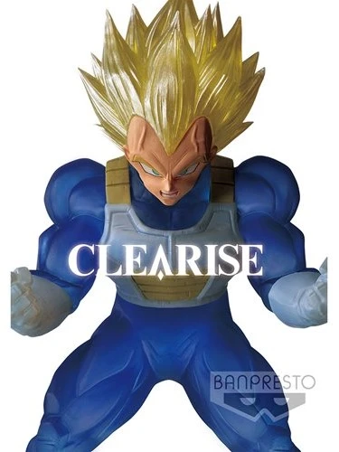 Dragon Ball Z Super Saiyan Vegeta Clearise Statue - Banpresto PVC/ABS Collectible product image (3)
