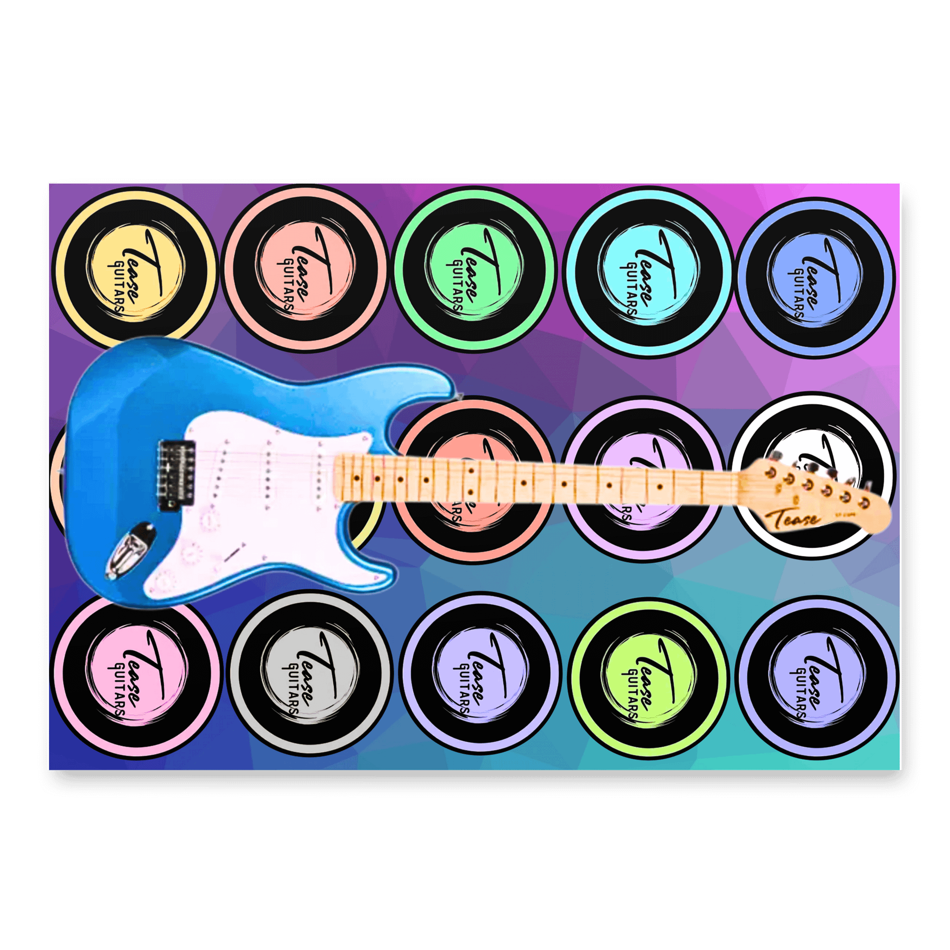 Tease Guitars Wrapping Paper product image (3)