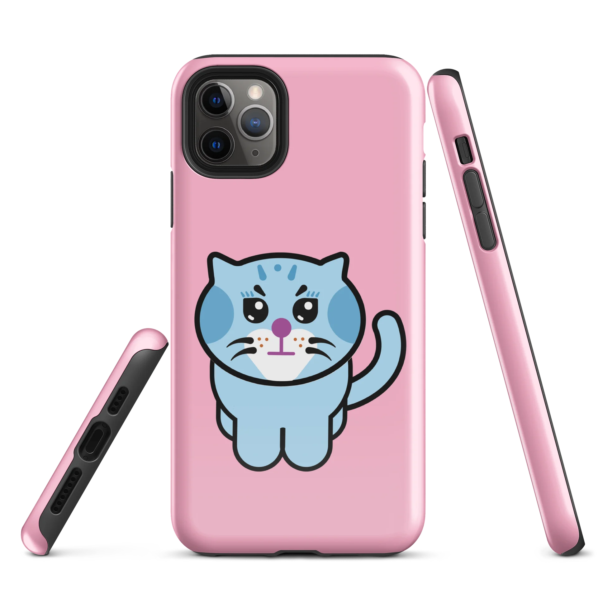 Blu Kitty Cat iPhone case product image (5)