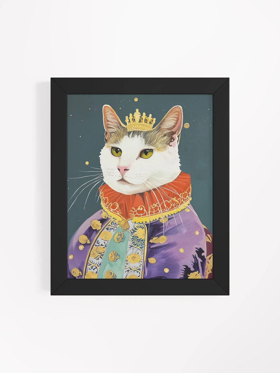 Royal Feline Majesty Matte Poster product image (8)