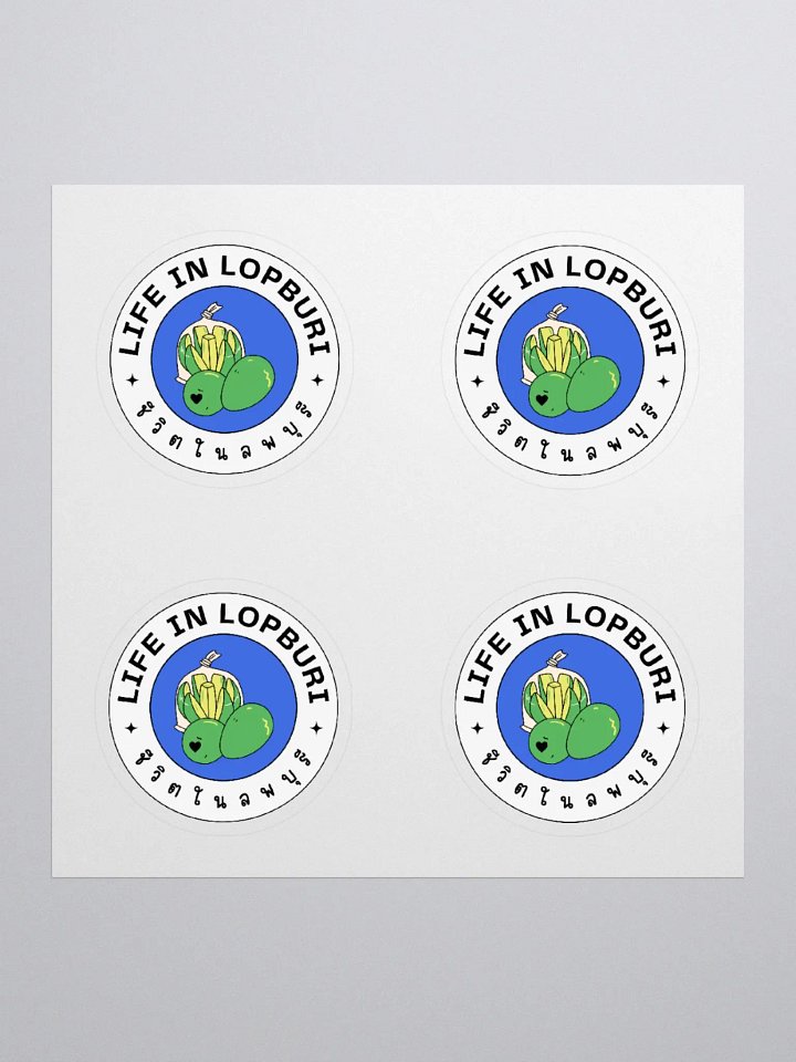 Life In Lopburi Sticker Set product image (1)
