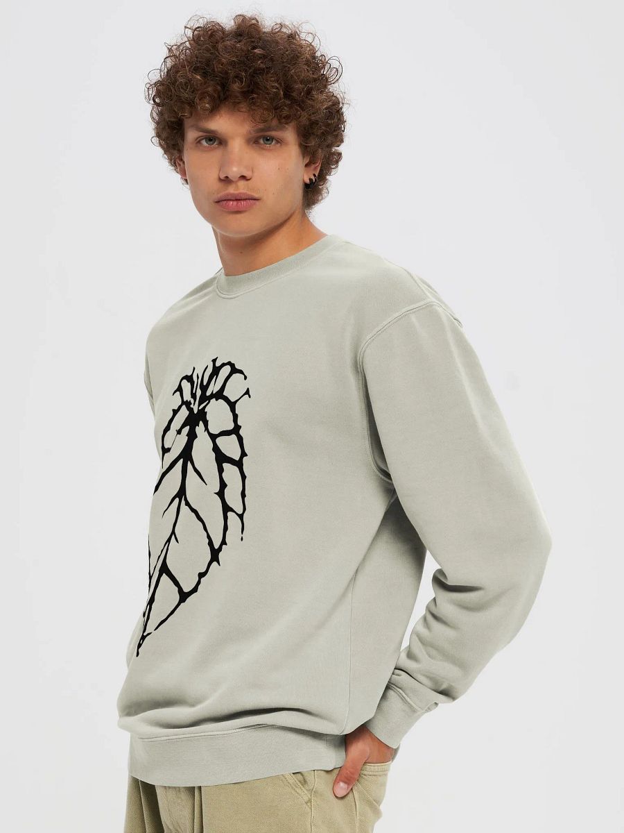 CRYSTALLINUM 🤘🏾 unisex midweight pigment dyed sweatshirt product image (5)
