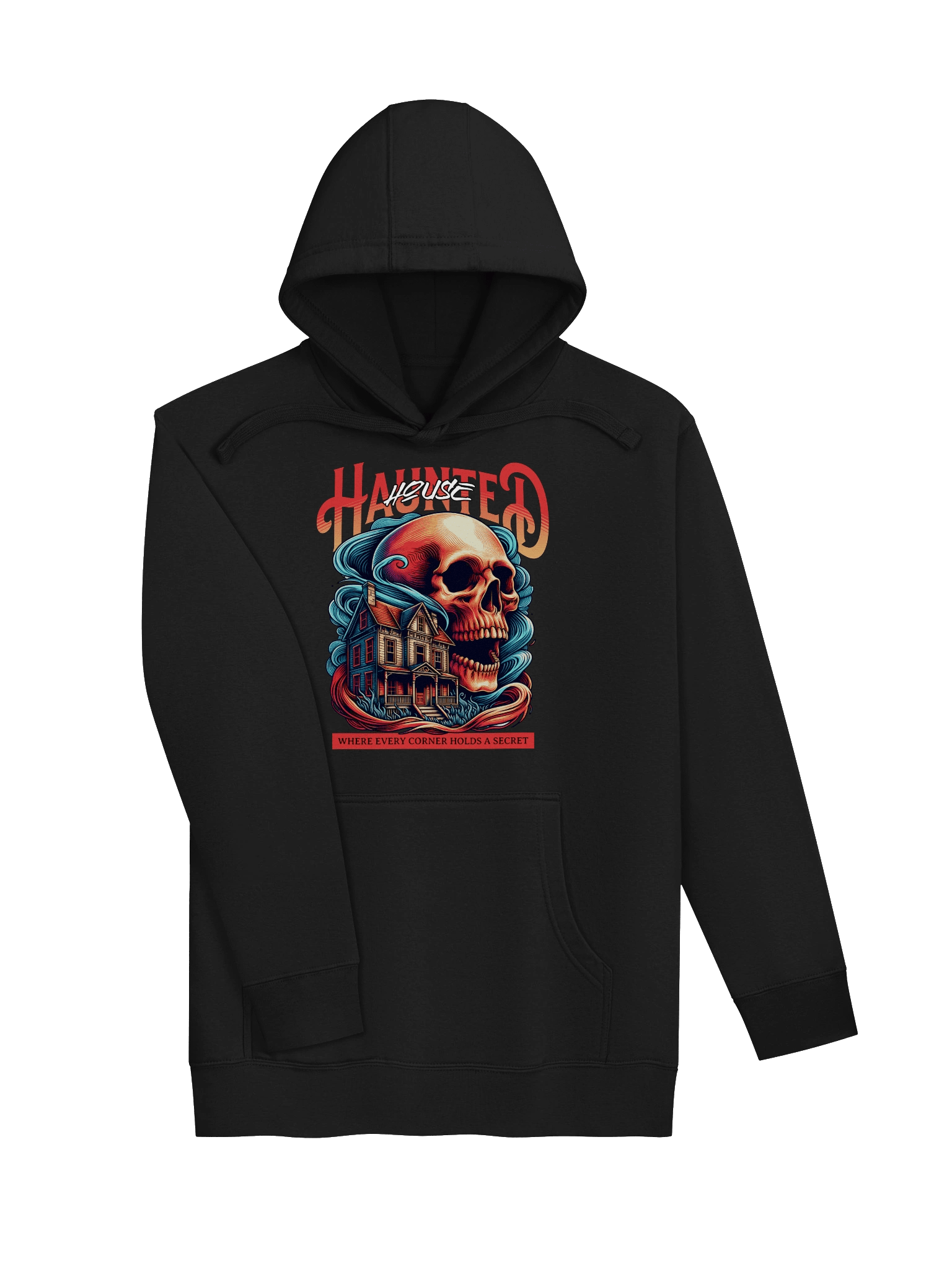 Stylish and Spooky: The Haunted House Hoodie for Casual Wear product image (27)