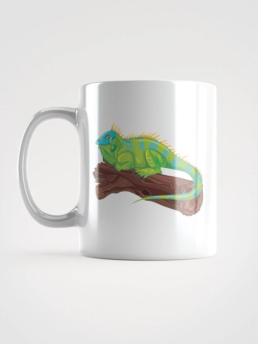 Twin Iguanas White Glossy Mug product image (3)