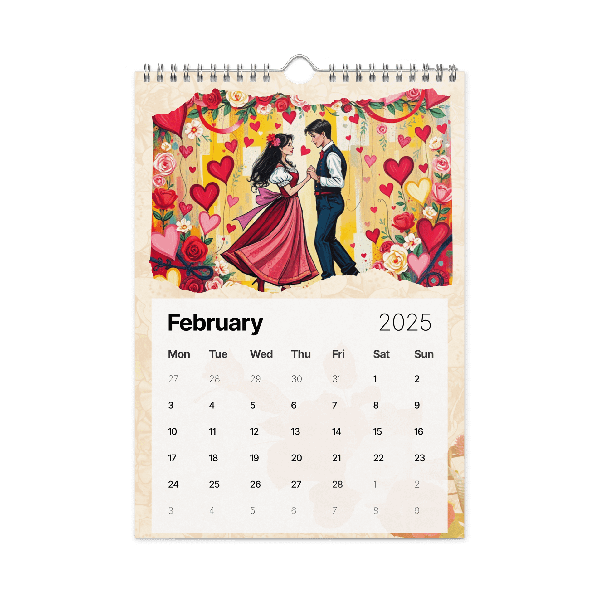 FOLK ART WALL CALENDAR 2026 product image (5)