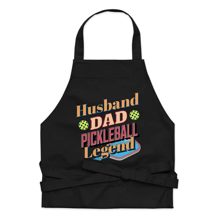 Husband Dad Pickleball Legend Apron product image (1)