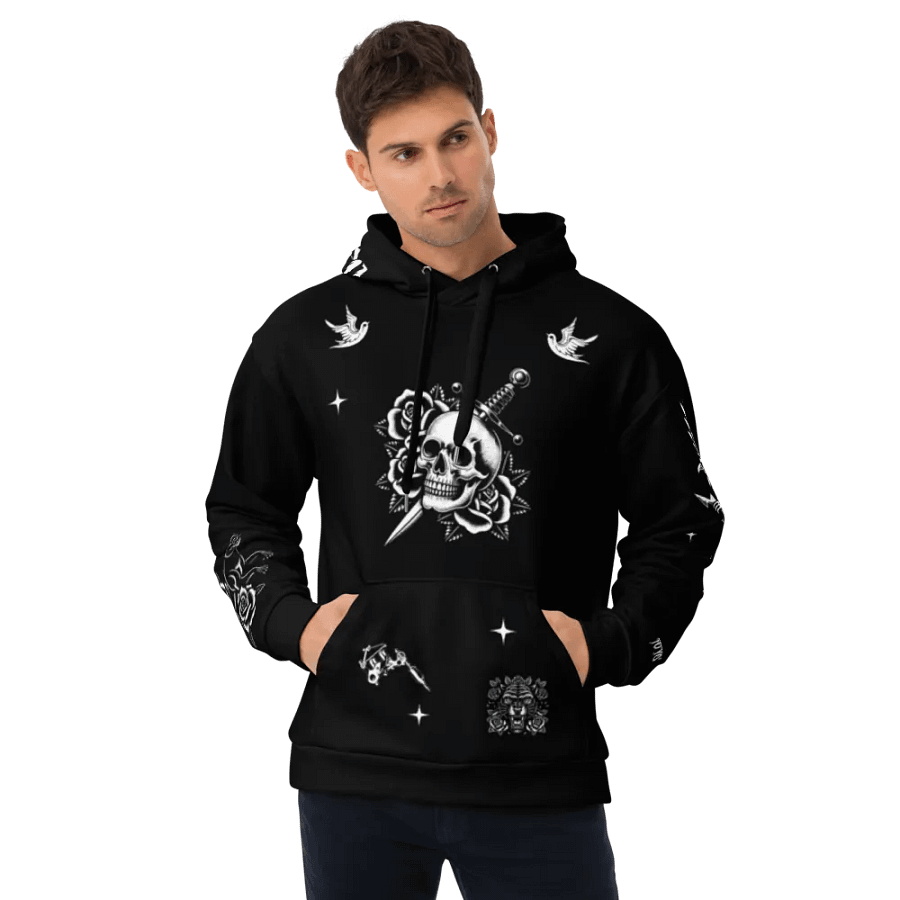 FOYO Old School tattoo prints Hoddie product image (12)