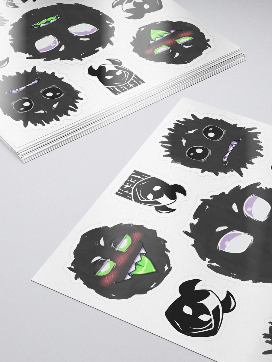 5 Faces Sticker Sheet product image (5)