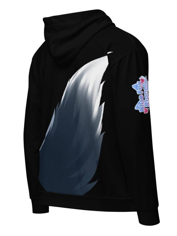 Blue Fox Hoodie - Black product image (2)