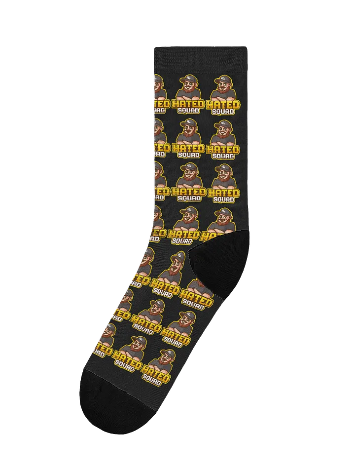 Hated Squad Crew Neck Socks product image (1)